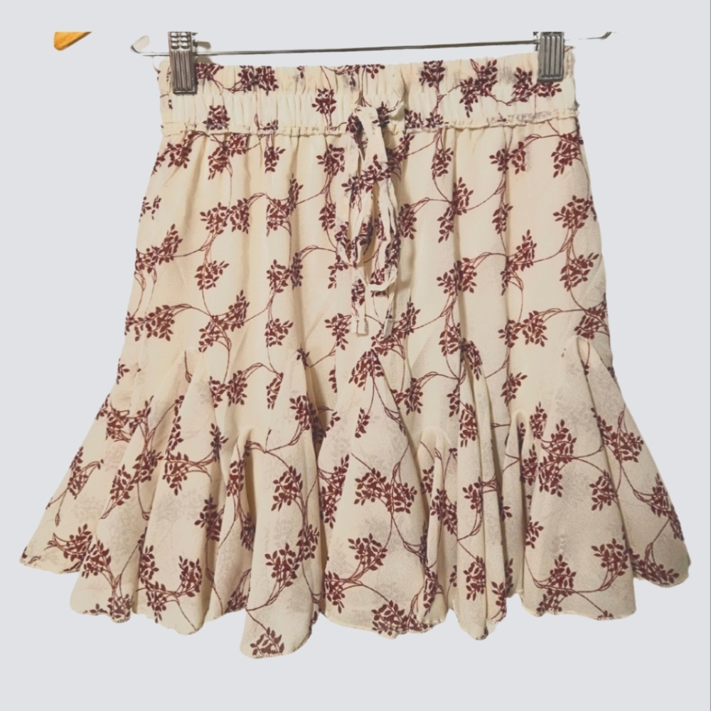 NWT Indikah Ruffle Layer Skirt